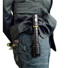 Aluminium Flashlight Zoomable Long Range Led Flashlight